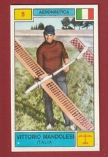 FIGURINA PANINI CAMPIONI DELLO SPORT 1969-70 N.5 VITTORIO MANDOLESI