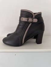 Stivaletti Marroni con tacco In Vera pelle “Marco”