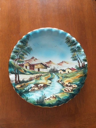 Grande piatto ceramica - grande, gualdo