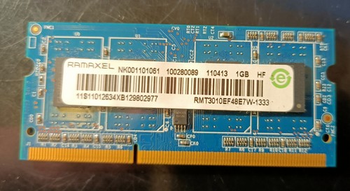 1x1gb memoria ram - 1x1gb, ddr3