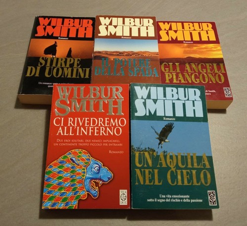 Wilbur smith lotto di 5 - smith,