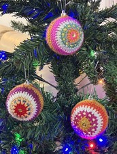 NUOVO 3 grandi all'uncinetto a