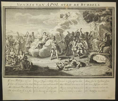 Gravure allegorique dauphin - allegorique, dauphin-le