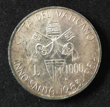 1000 lire vaticano - lire, papa
