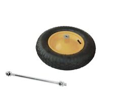 RUOTA PNEUMATICA PER CARRIOLA CON CUSCINETTI A SFERA ASSE LUNGO