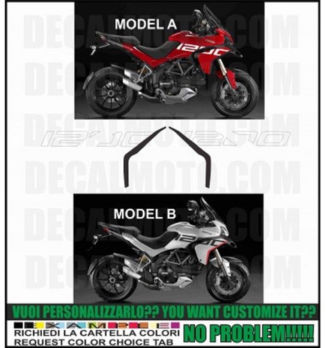 Adesivi multistrada 1200 2010 - 1200,