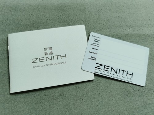 Zenith vintage kit warranty