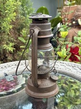 Antica vecchia lampada lanterna a cherosene originale Feuerhand n. 275 made in Germany