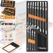 Termoformato Beta M46 C2-147 12 utensili chiavi a cricchetto snodate 142SN 8-19m