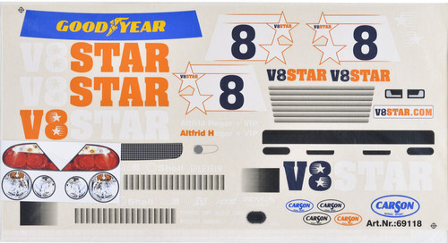 Foglio decorativo v8 star - foglio,