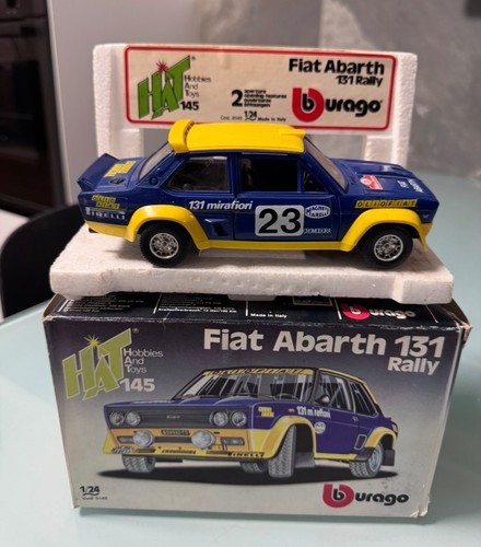 Burago hat fiat 131 - fiat,