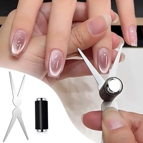 Set calamite nail art francese - art,