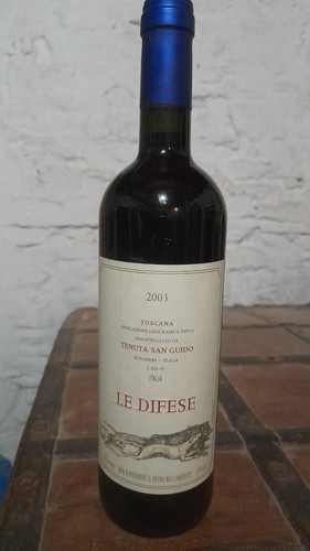 Vino vintage tenuta san guido - vintage,