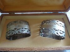 Coppia legatovagliolo argento