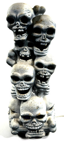 Totem scheletro teschio