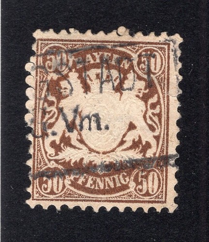 Bavaria 1878 50pf stemma