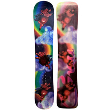 Snowboard donna GNU Barrett Christy Flying Pigs raro classico da collezione vintage