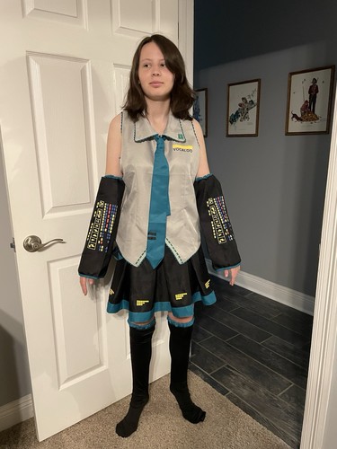 Costume cosplay hatsune - cosplay,