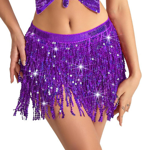 Gonna con paillettes - con,