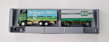 Herpa SCANIA 142M V8 Breisgau Milch/Schwarz Spedition autotreno OVP 1:87