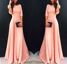 Vestito Lungo Donna Rosa Pink