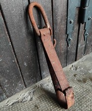  ANTICO MOLLETTONE GANCIO  DA POZZO