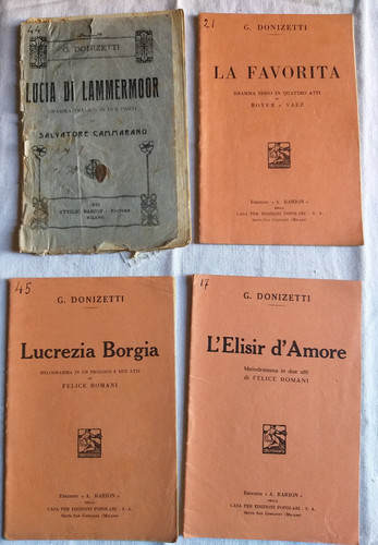 Gaetano donizetti lotto 4 - lotto, di