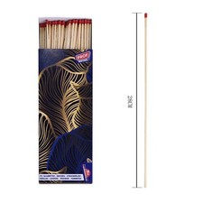 Fiammiferi Lunghi,Fiammiferi XXL,70 Fiammiferi Lunghi 28 cm Camino Barbeque BBQ