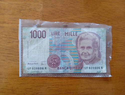 Banconota 1000 lire della - banconota,