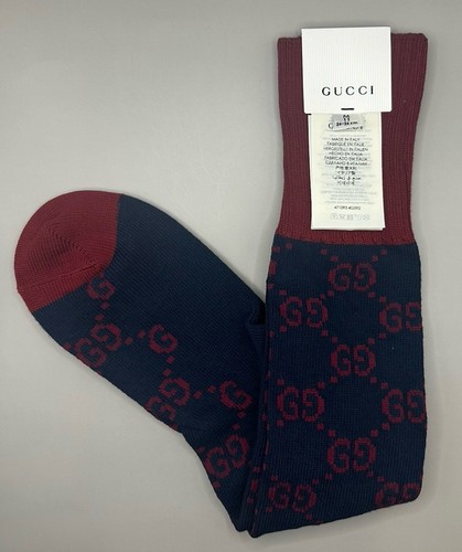 Calze lunghe gucci logo - gucci,