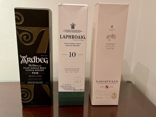 Bottiglie whisky islay torbati - bottiglie,