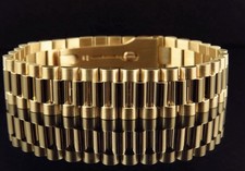 Mens 18K Yellow Gold Solid