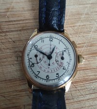 Cronografo Orologio Vintage 18kt Watch Chronograph