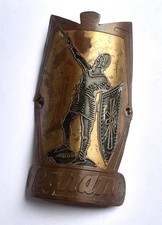 Logo stemma per  bici  epoca LEGNANO in ottone, altezza mm 73, Bianchi  Maino