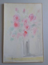 ALFREDO ZECCA  ACQUERELLO   SU