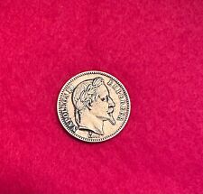 Marengo d'oro 20 franchi, anno 1863 impero francese, napoleone terzo imperatore