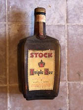 Stock triple sec - triple, vintage