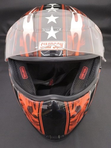 Casco simpson rx10 usato - simpson,