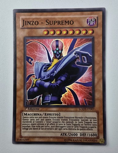 Yugioh jinzo supremo prima - yugioh!,