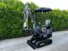 miniescavatore 12q RSVCARRO ALLARGABILE MOTORE KUBOTA 722