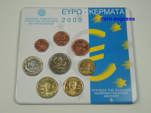 Euro kms grecia 2002 serie - kms,