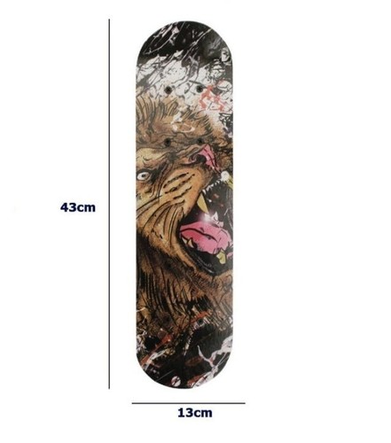 Skateboard skate legno - skateboard,