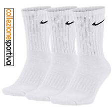 CALZE CALZINI NIKE EVERYDAY COTTON CREW - SX7676-100 col.bianco