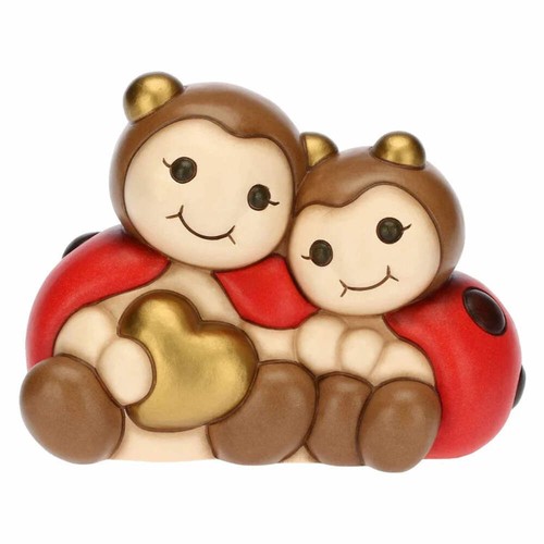 Thun coppia coccinelle con - -,