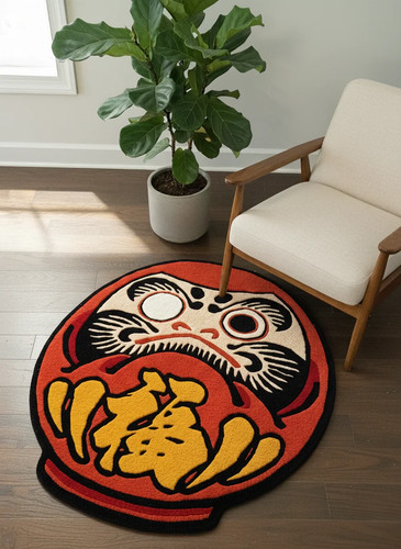 Daruma tappeto giapponese - daruma,