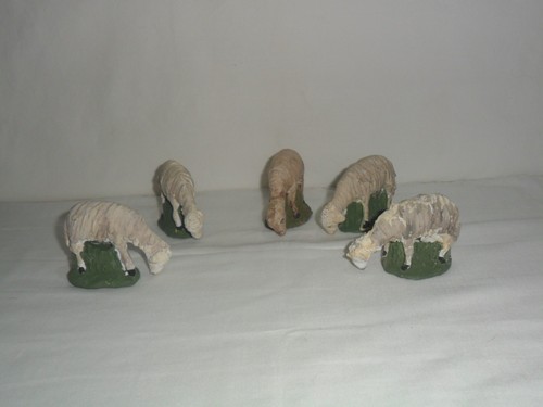 Presepe set statuine pecore - presepe,