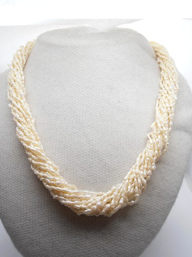 Collana torchon perle - di,