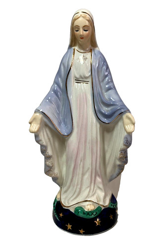 Statuina ceramica madonna - ceramica,