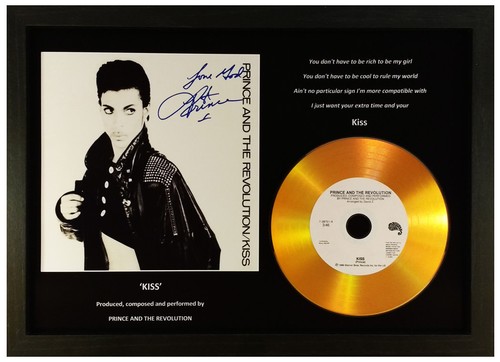 Prince kiss signed - signed, photo