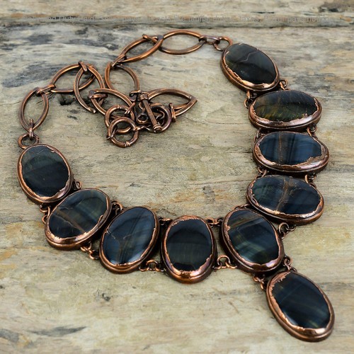 Collana catena elettroformata